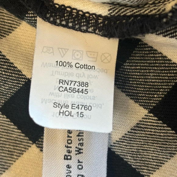 Madewell Gingham Flannel Shirt - Picture 4 of 8